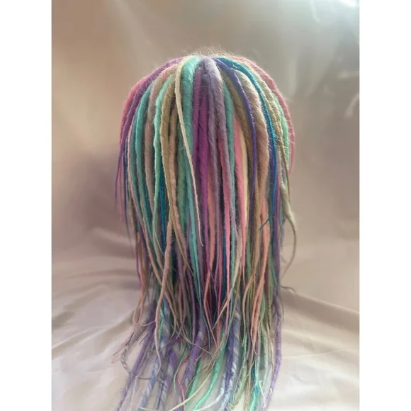 Pastel Synthetic Dread Wig - Picture 5 of 7